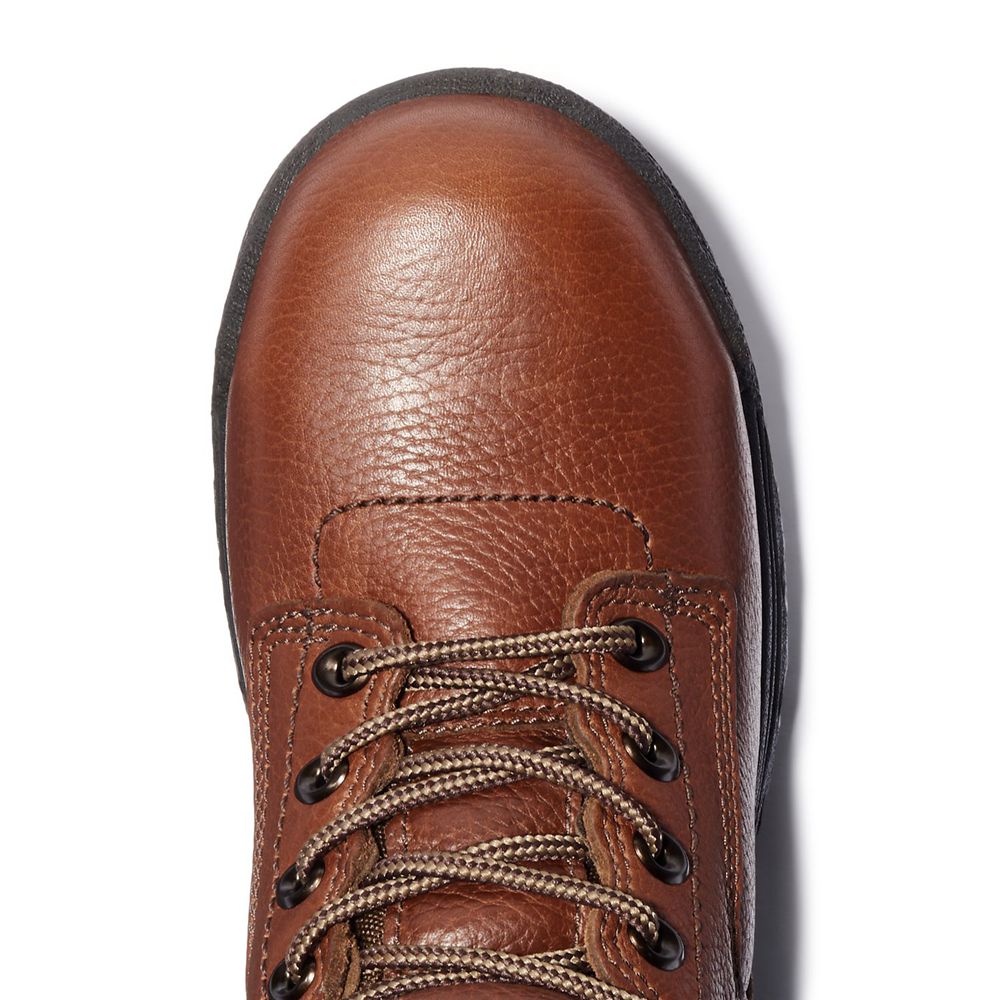 Botas de Trabajo Timberland Mujer Pro® Titan® 6\" Alloy Toe Marrones/Negras - Chile EJL-893407